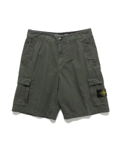 Old' Treatment Loose Fit Bermuda Shorts Musk
