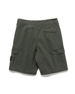 Old' Treatment Loose Fit Bermuda Shorts Musk