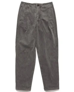 Overdye Cotton Casual Pants Charcoal