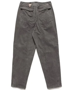 Overdye Cotton Casual Pants Charcoal