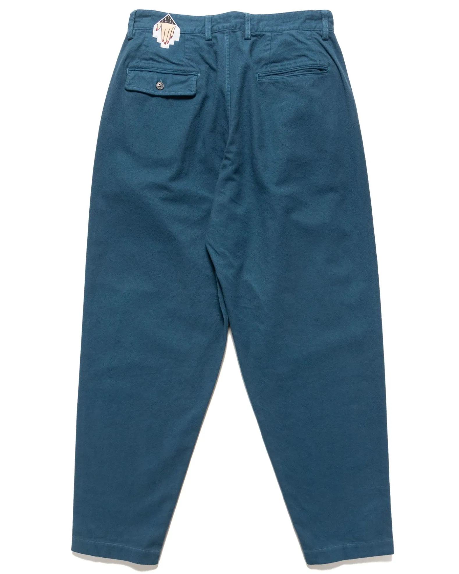 Overdye Two Tuck Pants Blue