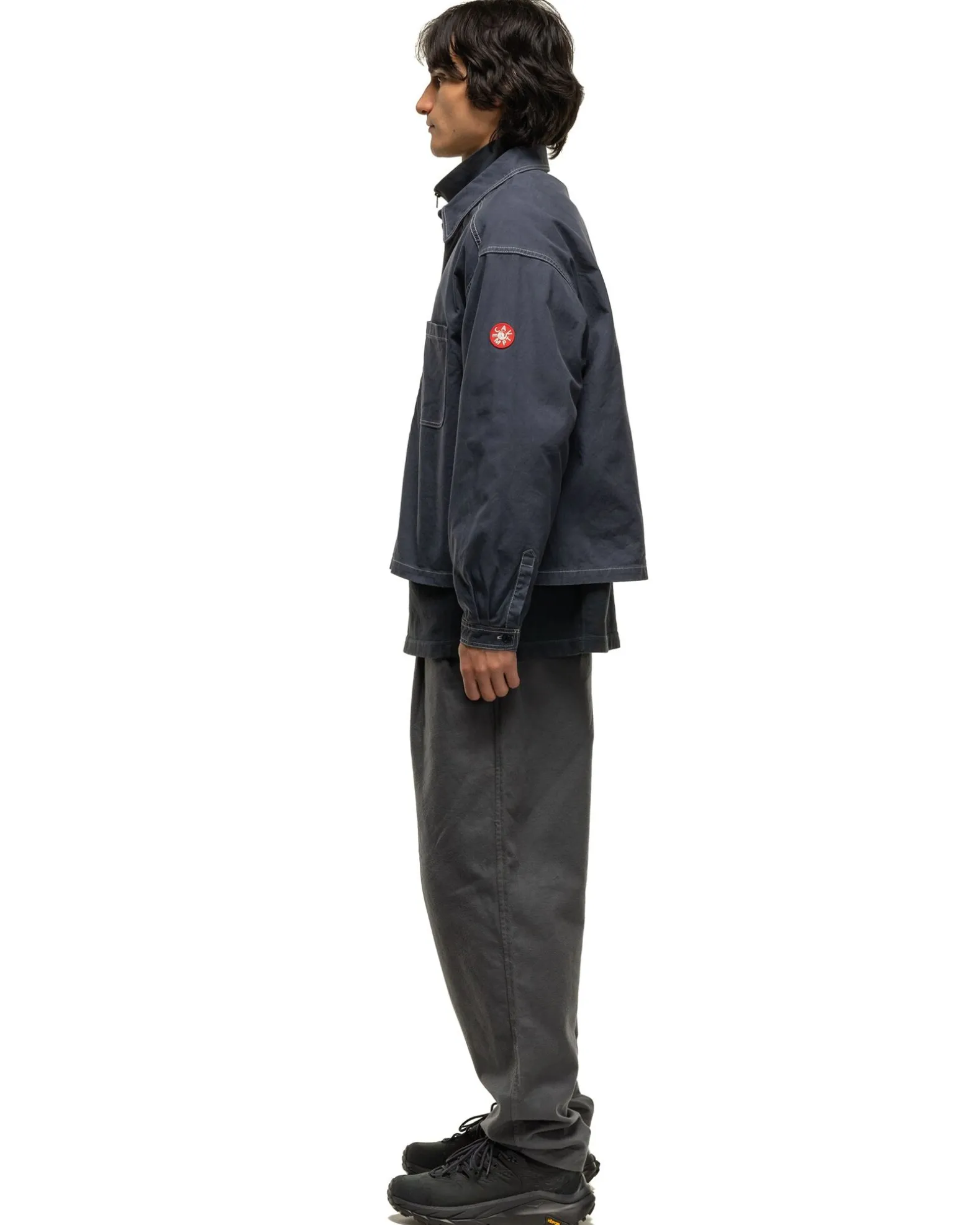 Overdye Two Tuck Pants Grey