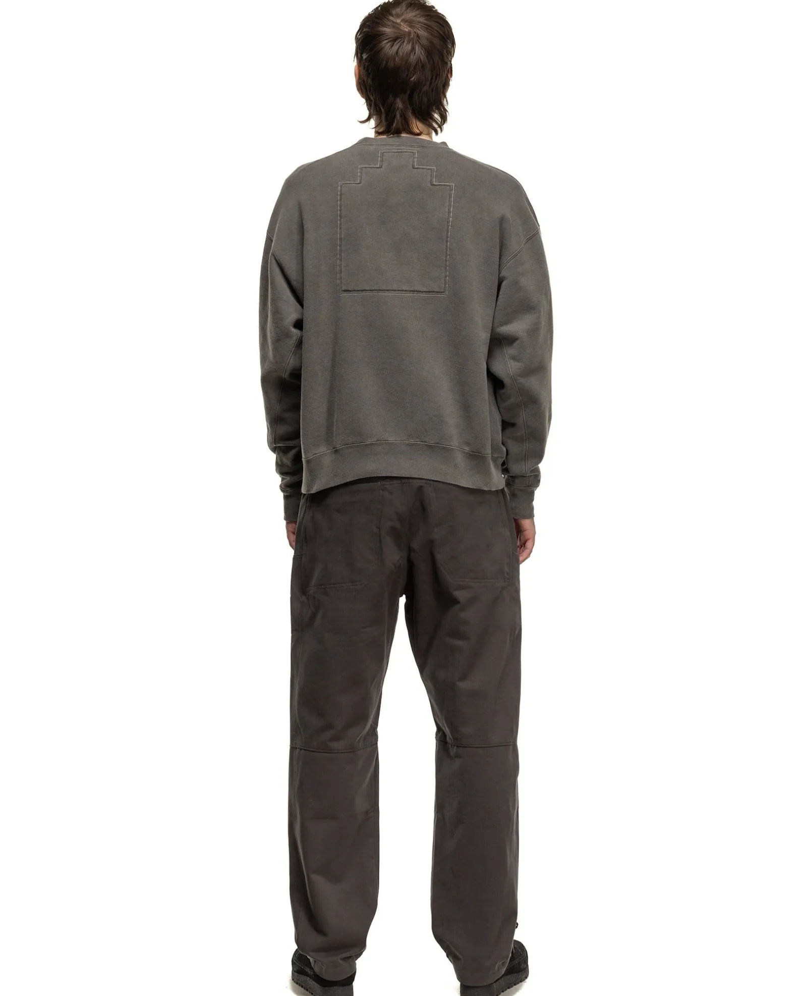 Overdye Wb Headsx4 C.E Crew Neck Charcoal