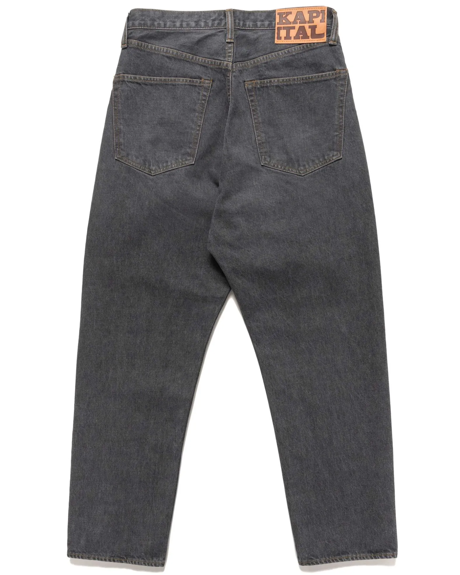 14Oz Black Denim 5P Coney Okagilly Black