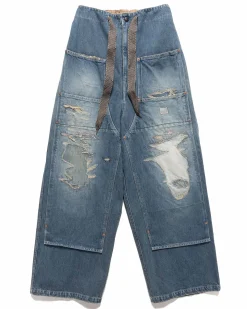 14Oz Denim W-Knee Easy Baggy Pants (Dixie Lumber Remake) Pro