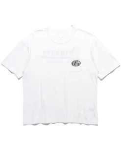 P.H.V. Tee S/S Black/White