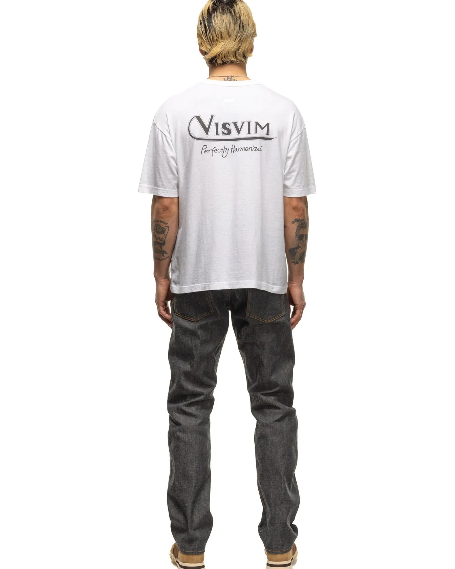 P.H.V. Tee S/S Black/White