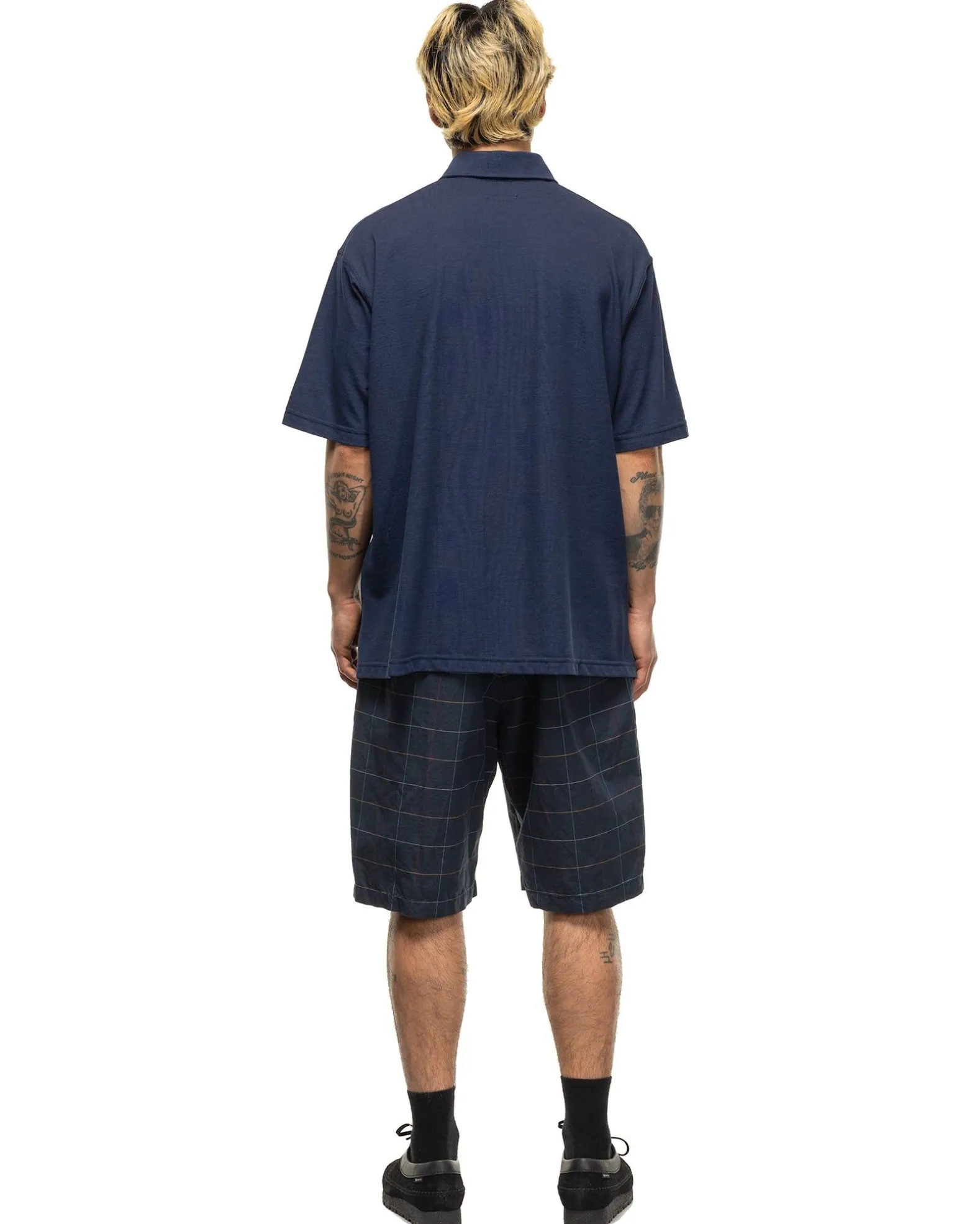 Polo Shirt Cotton Pique Navy