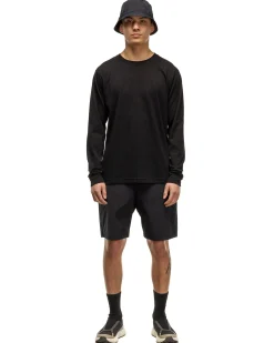 Prime Standard Fit T-Shirt L/S-Suvin Cotton Jersey Black