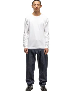 Prime Standard Fit T-Shirt L/S-Suvin Cotton Jersey White