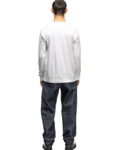 Prime Standard Fit T-Shirt L/S-Suvin Cotton Jersey White