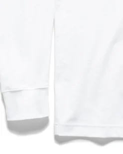 Prime Standard Fit T-Shirt L/S-Suvin Cotton Jersey White