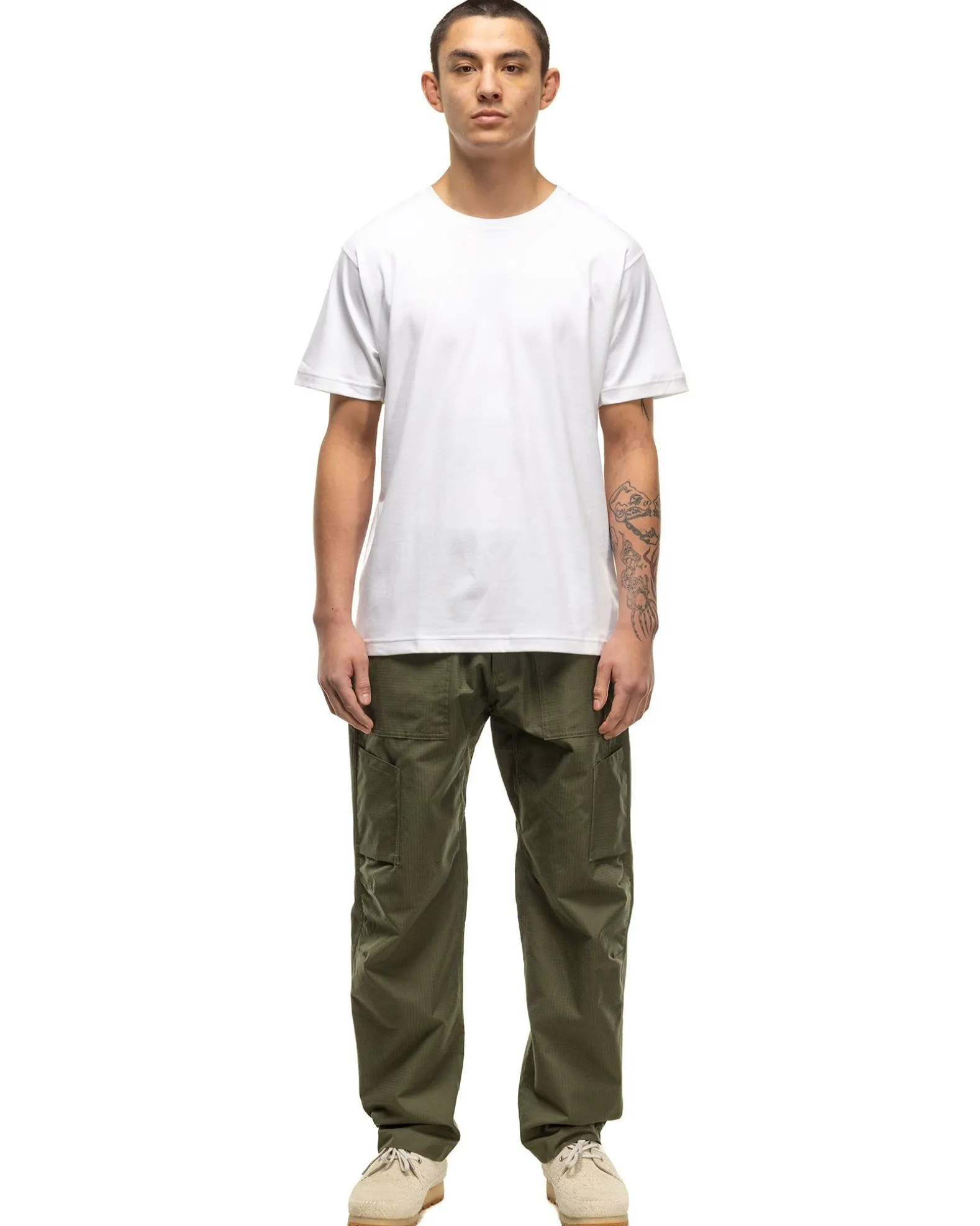 Prime Standard Fit T-Shirt S/S-Suvin Cotton Jersey White