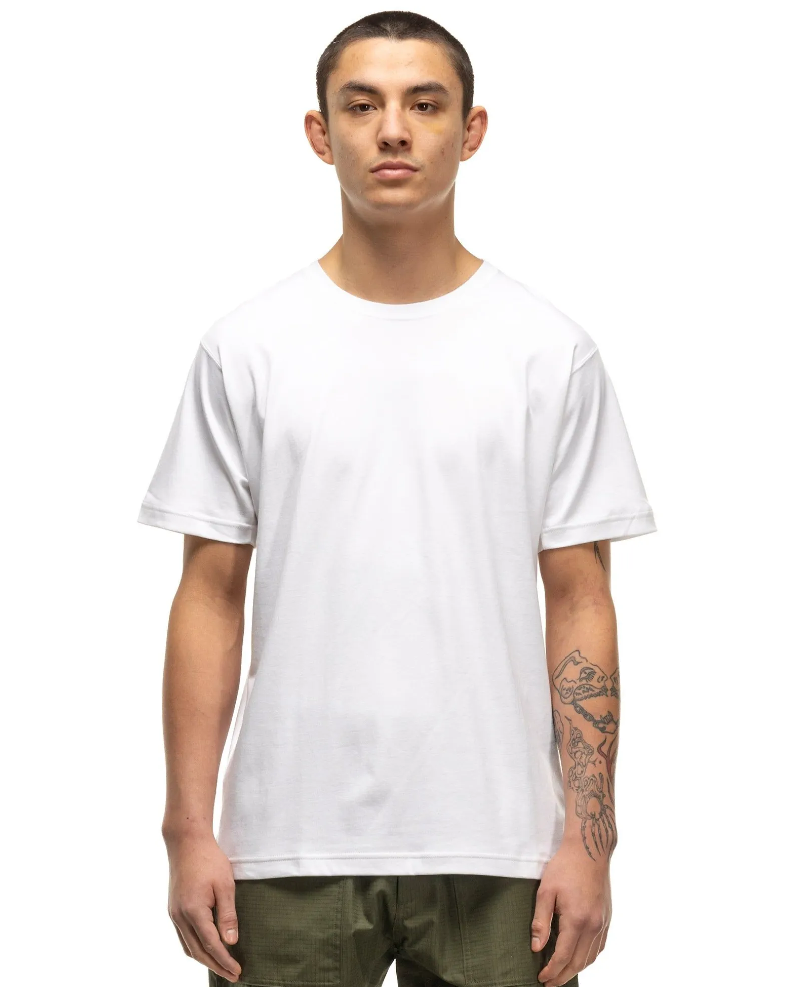 Prime Standard Fit T-Shirt S/S-Suvin Cotton Jersey White
