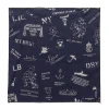Printed Bandana Ny Navy