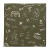 Printed Bandana Ny Olive