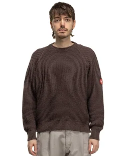 Raglan Sleeve Cotton Knit Grey