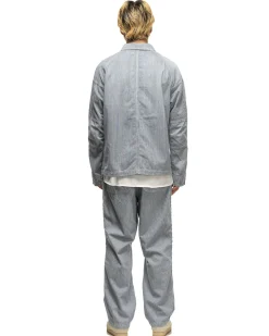 Rancher Jacket Cotton 10Oz Hickory Navy Stripe