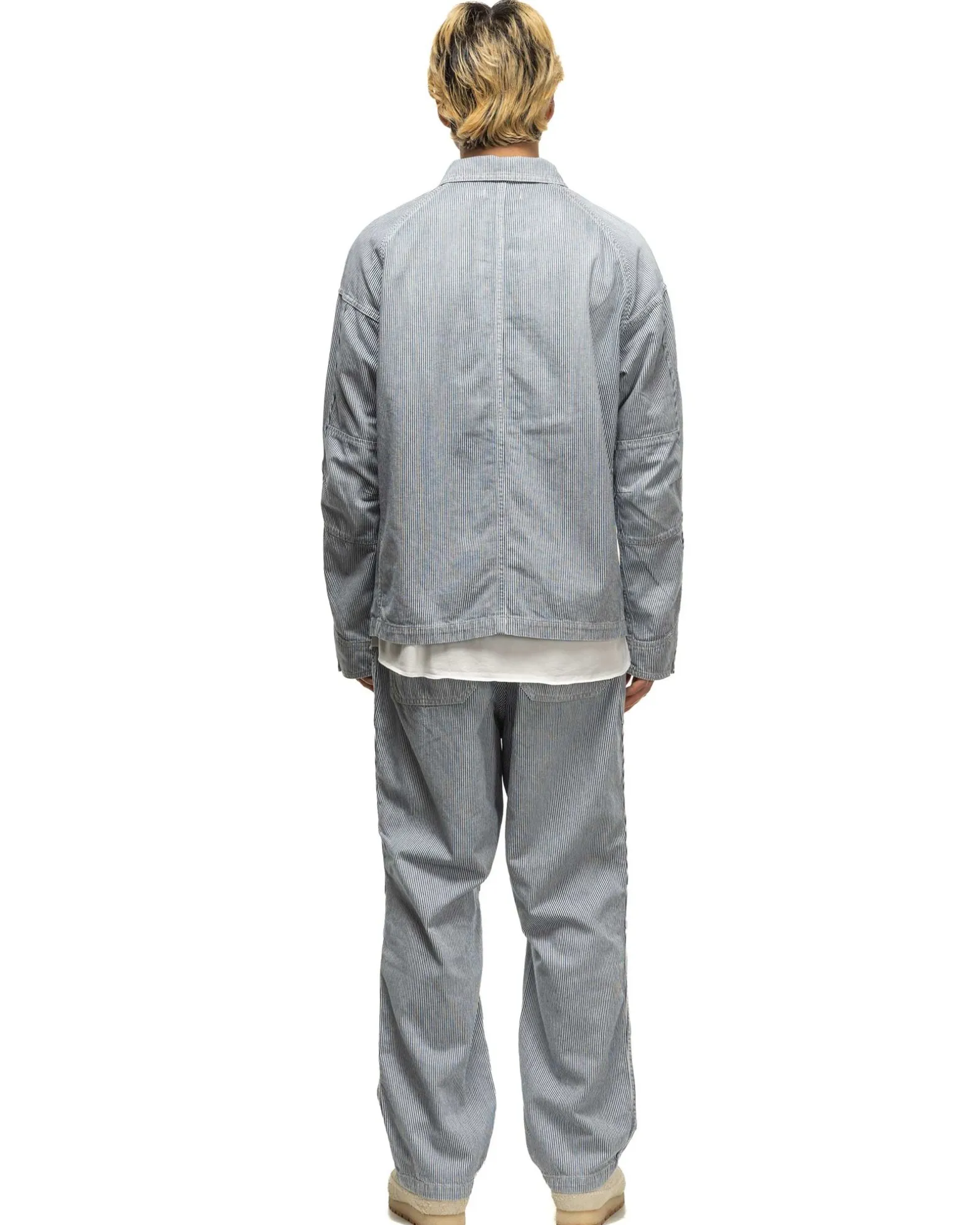 Rancher Jacket Cotton 10Oz Hickory Navy Stripe