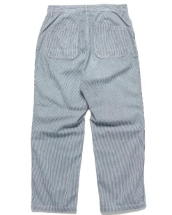 Rancher Trousers Cotton 10Oz Hickory Navy Stripe
