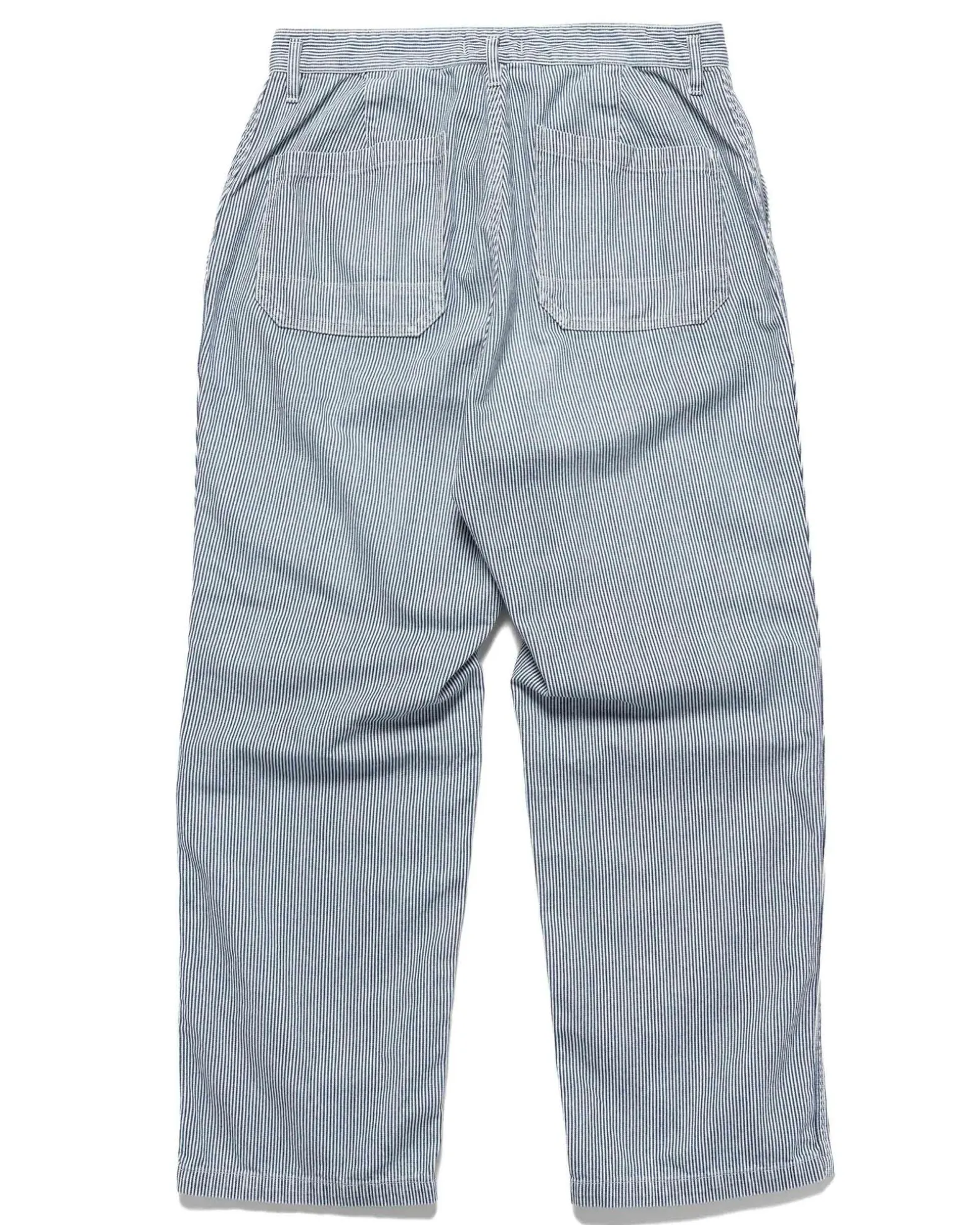 Rancher Trousers Cotton 10Oz Hickory Navy Stripe