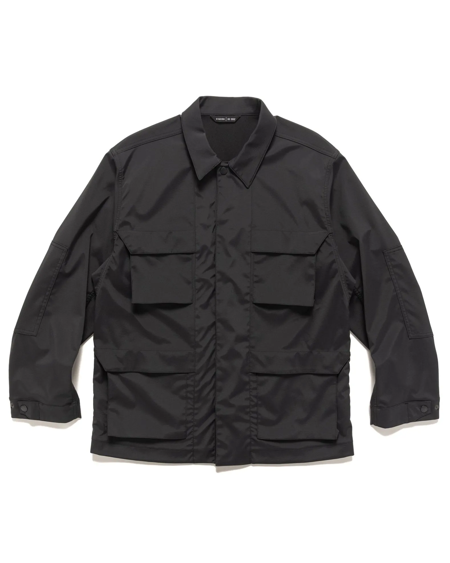 Recon Jacket-Gore-Tex Windstopper® 3L Nylon Ripstop Black