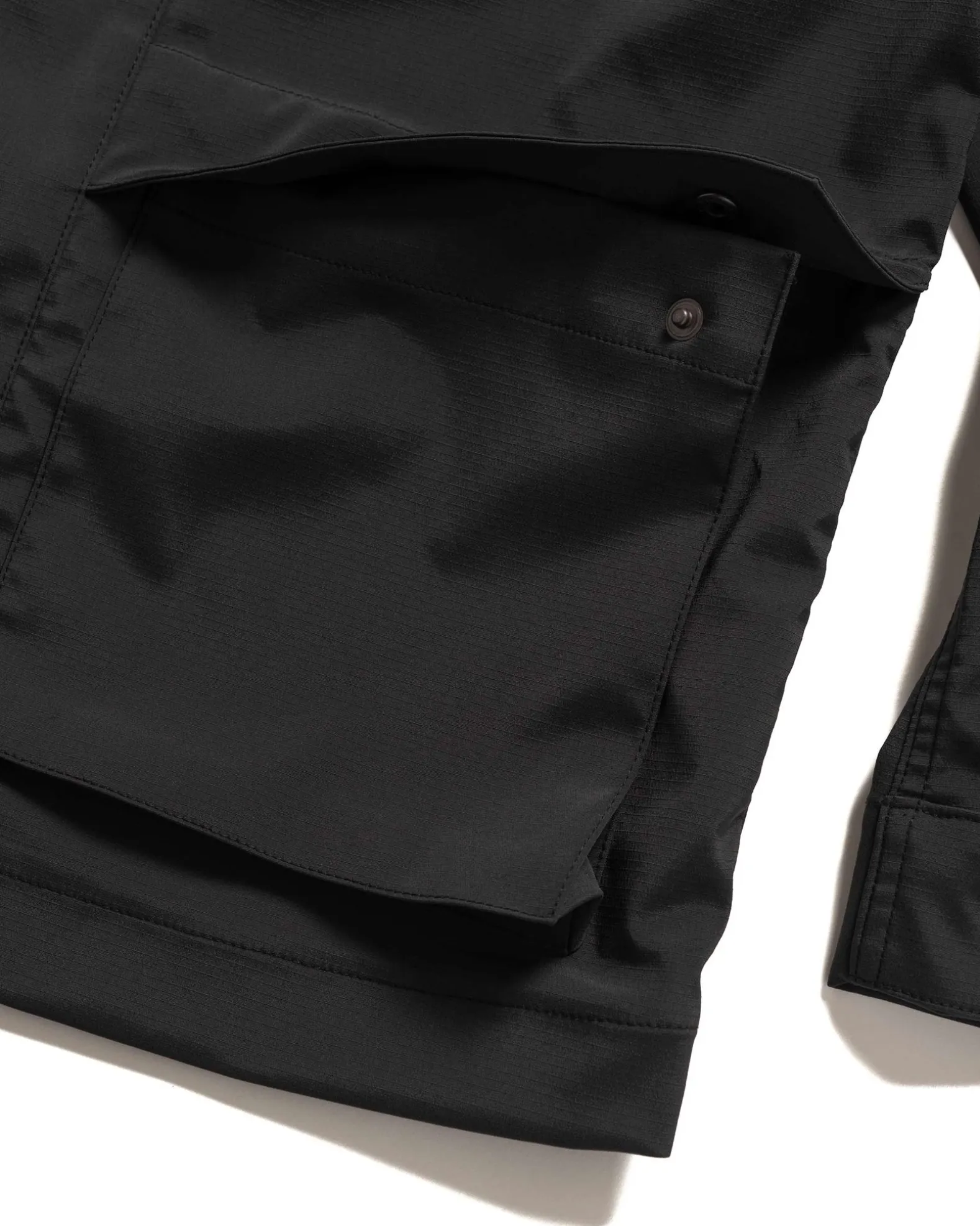 Recon Jacket-Gore-Tex Windstopper® 3L Nylon Ripstop Black