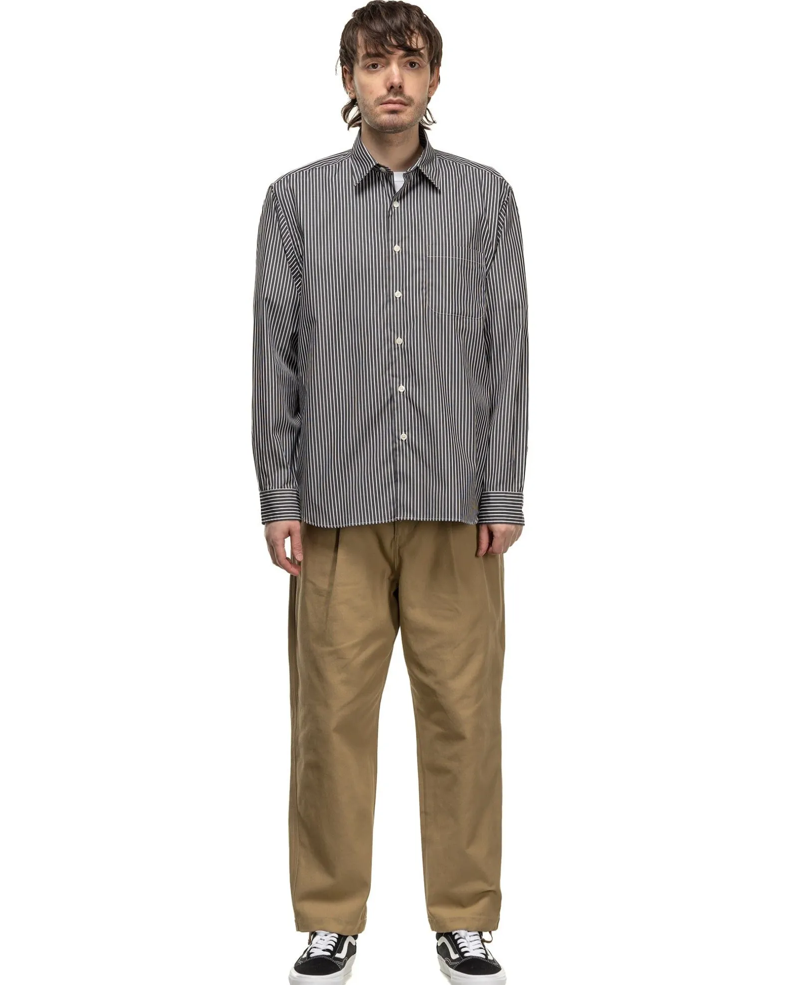Regular Collar Shirt Black