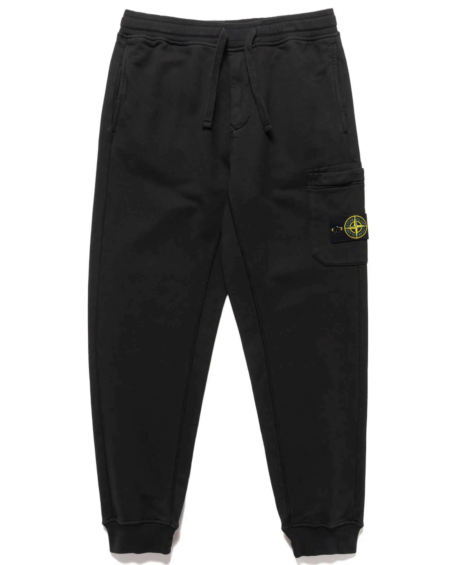 Regular Fit Cargo Sweatpants Black