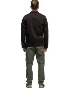 Regular Fit Overshirt Black