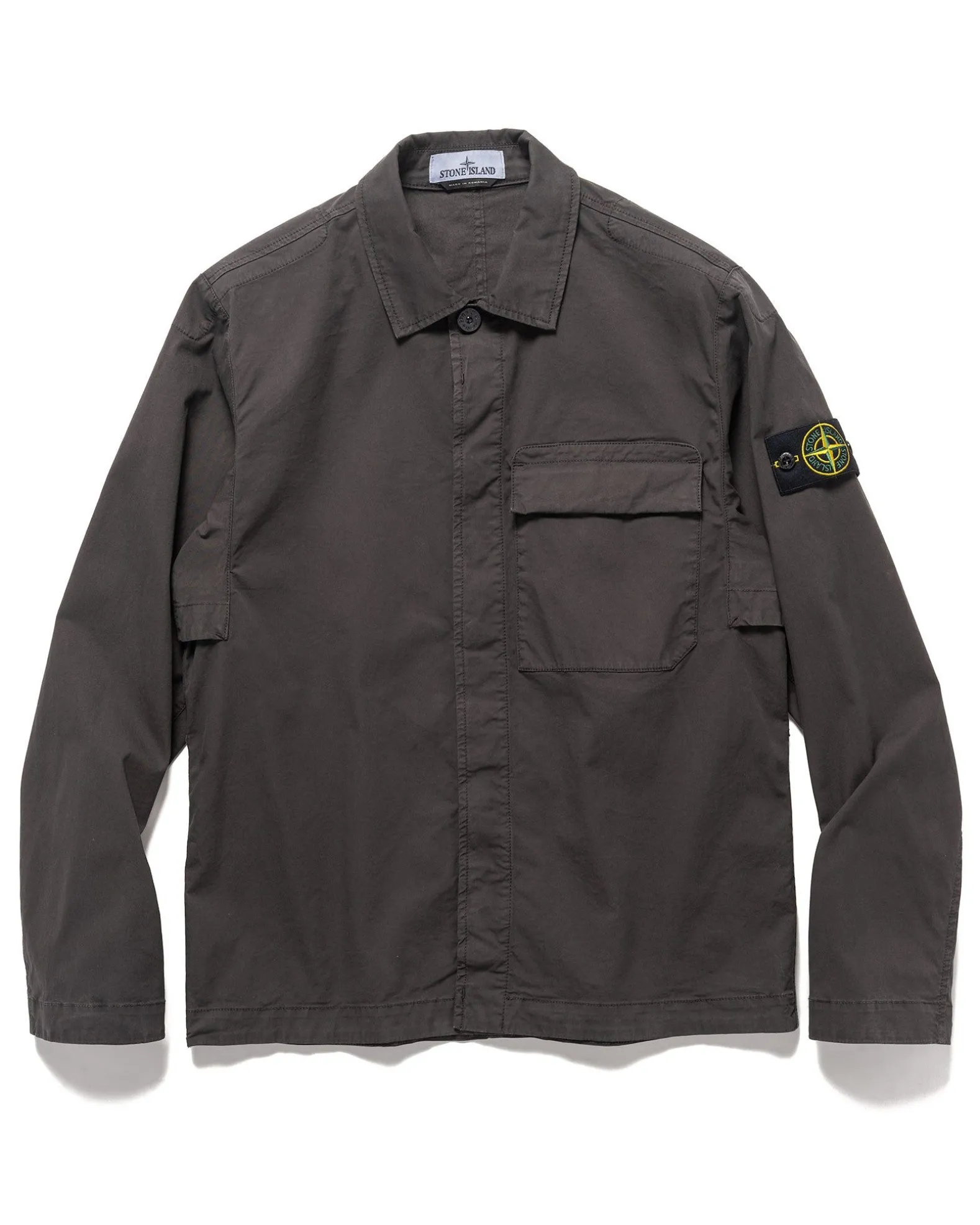 Regular Fit Overshirt Charcoal
