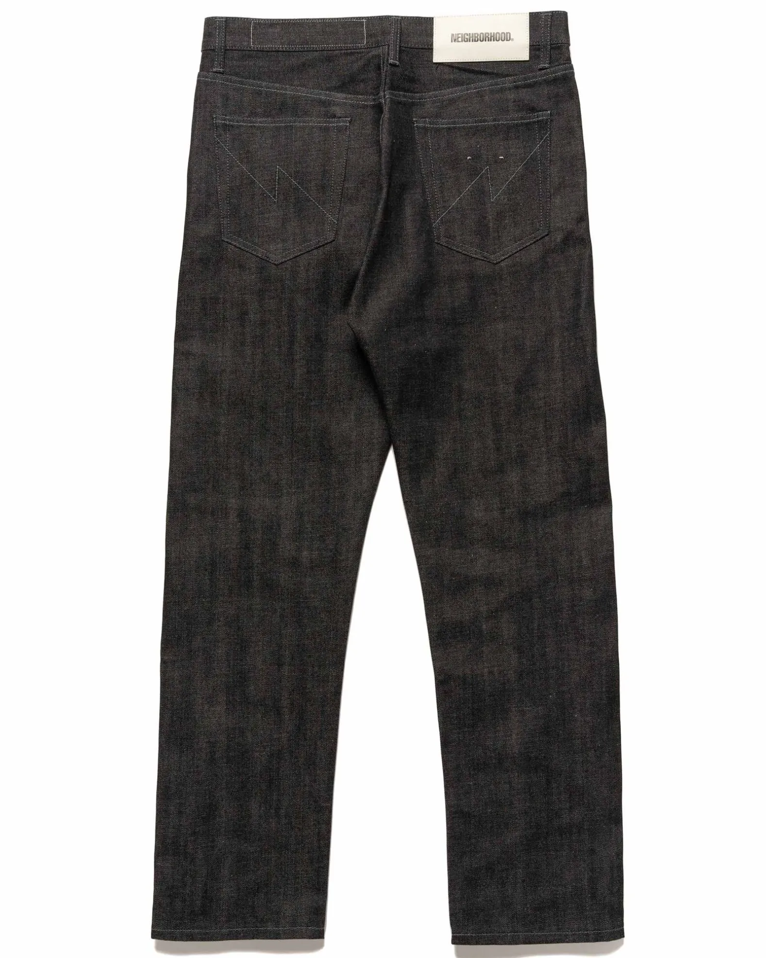 Rigid Denim Dp Mid Pants Black
