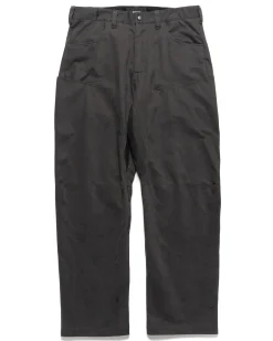 Rig Pants-Duca Visconti Emerized Cotton Twill Charcoal