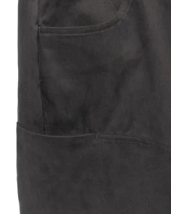 Rig Pants-Duca Visconti Emerized Cotton Twill Charcoal