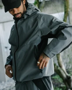 Rove Packable Jacket-Gore-Tex Windstopper® 3L Tricot Slate