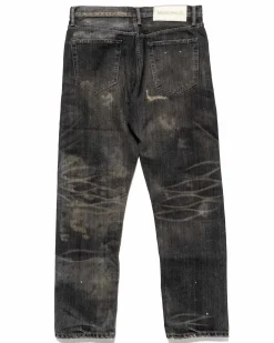Savage Denim Dp Mid Pants Black