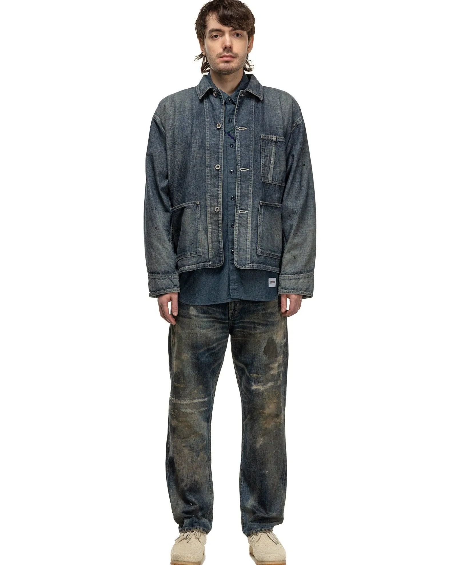 Savage Denim Dp Mid Pants Indigo