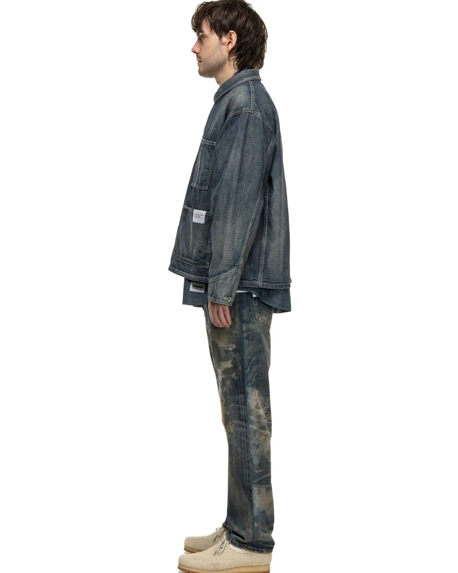 Savage Denim Dp Mid Pants Indigo