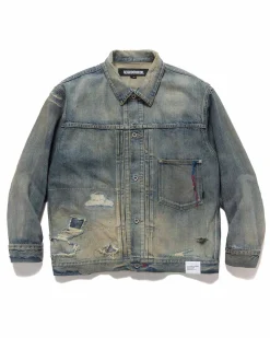 Savage Denim Type-1 Jacket Indigo
