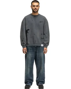 Savage Sweat Shirt Ls Black