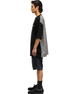 Side Color Shorts Navy