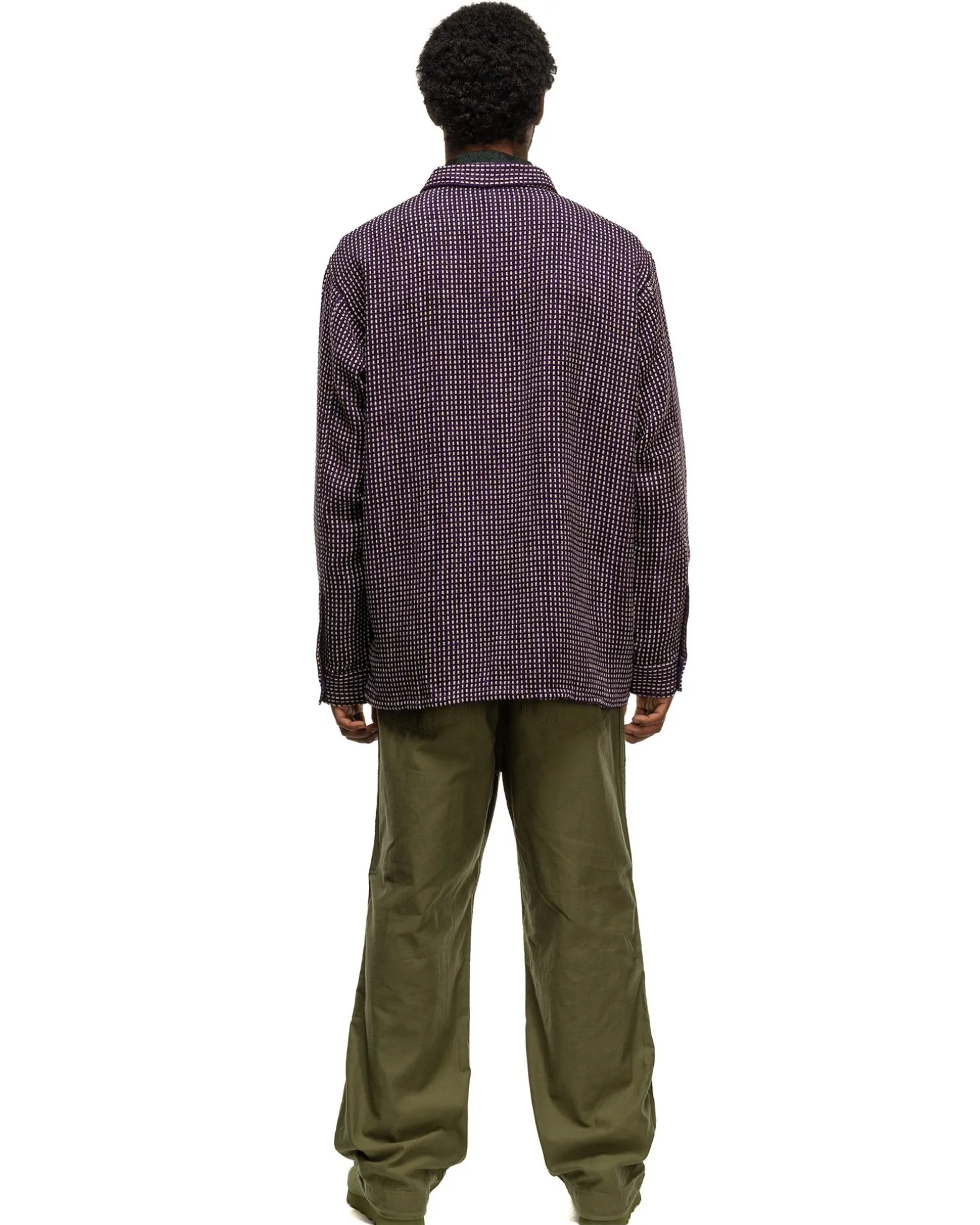 Smokey Shirt-Ac/Pe/W Mall Cloth Purple