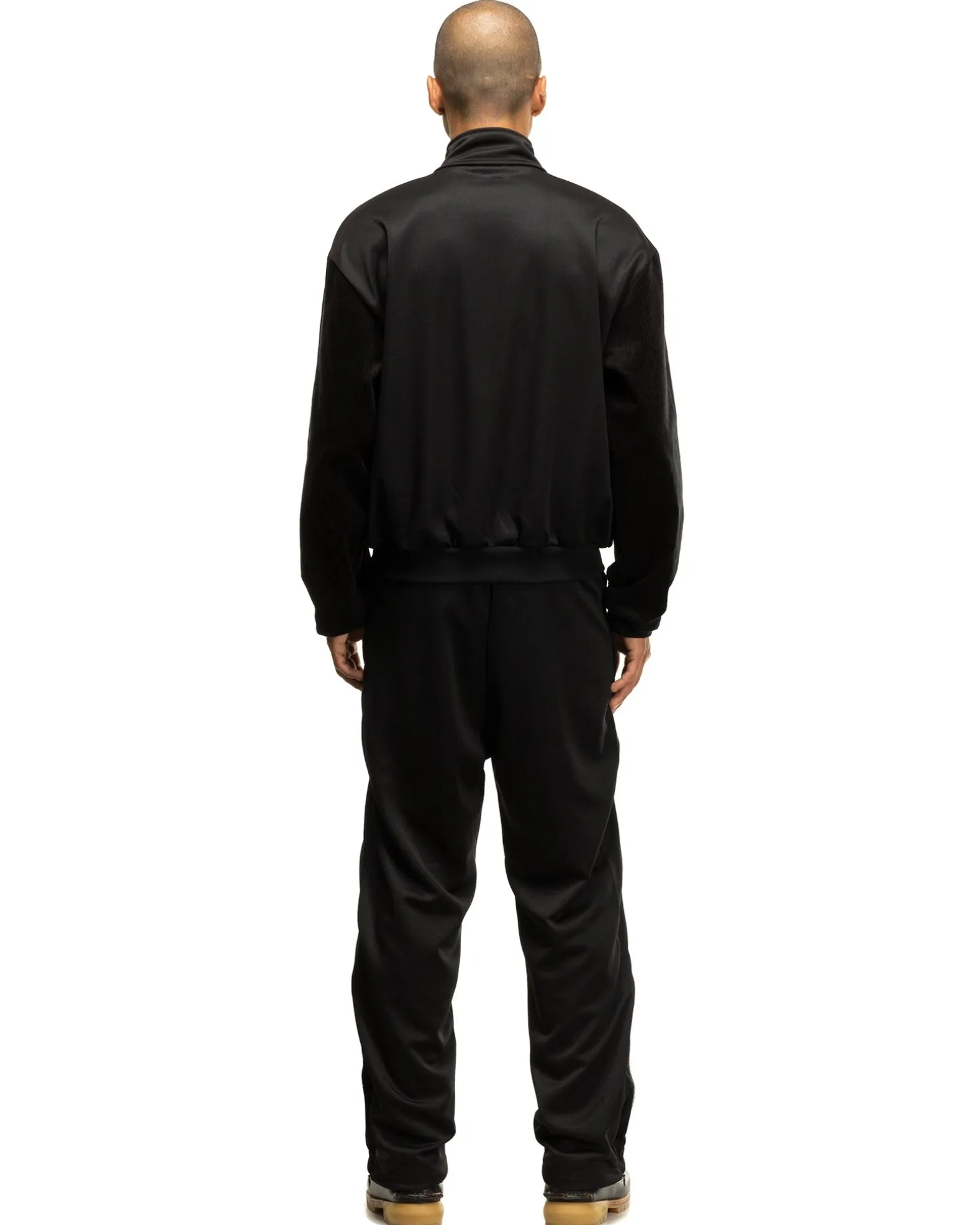 Smooth Jersey Kochi & Zephyr Straight Pants (Front Line) Black