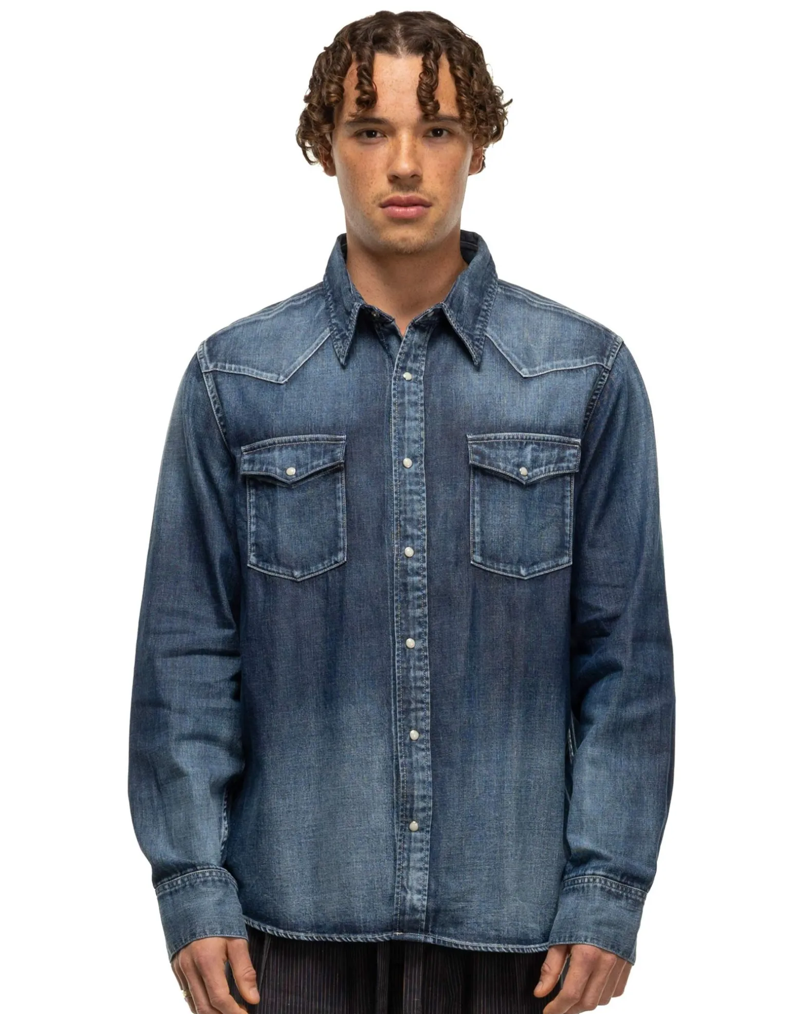 Social Sculpture Shirt Dmgd Indigo