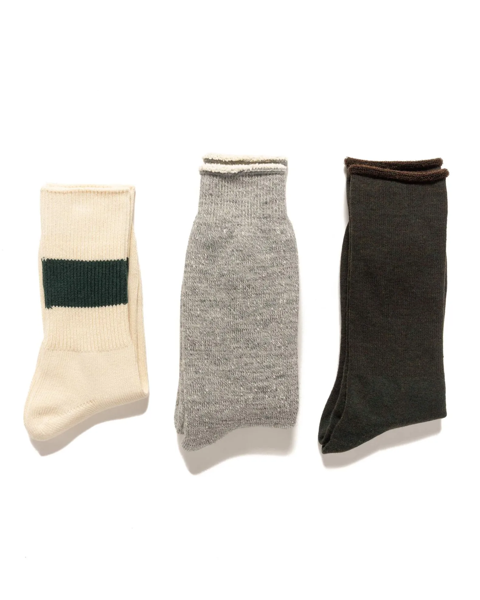 Special Trio Socks Green