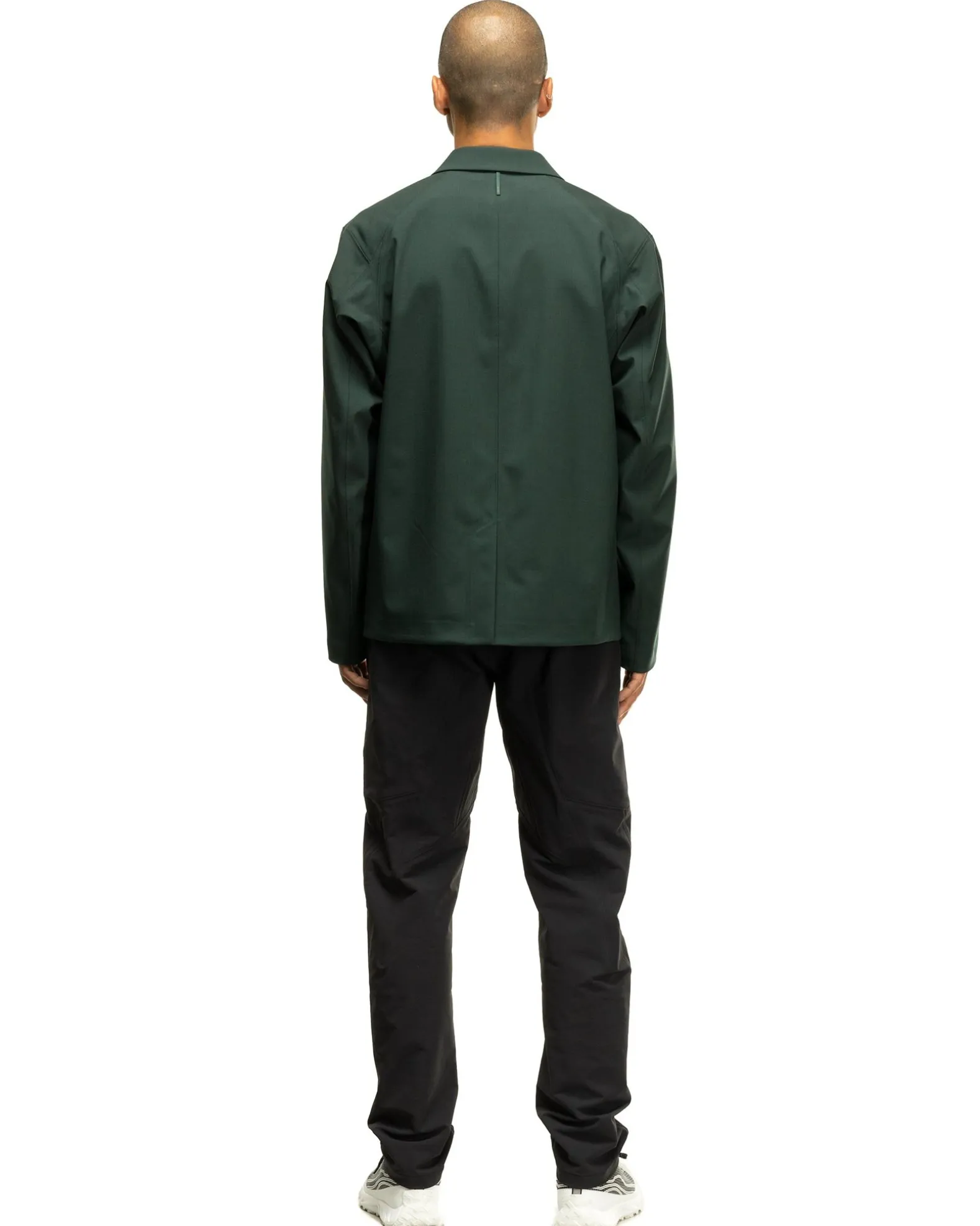 Spere Tech Wool Blazer Deep Juniper