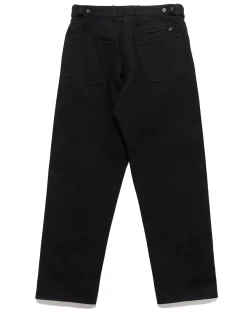 Station Pant-Suvin Cotton Denim Black