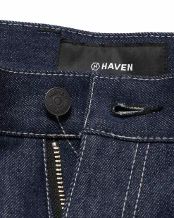 Station Pant-Suvin Cotton Denim Indigo