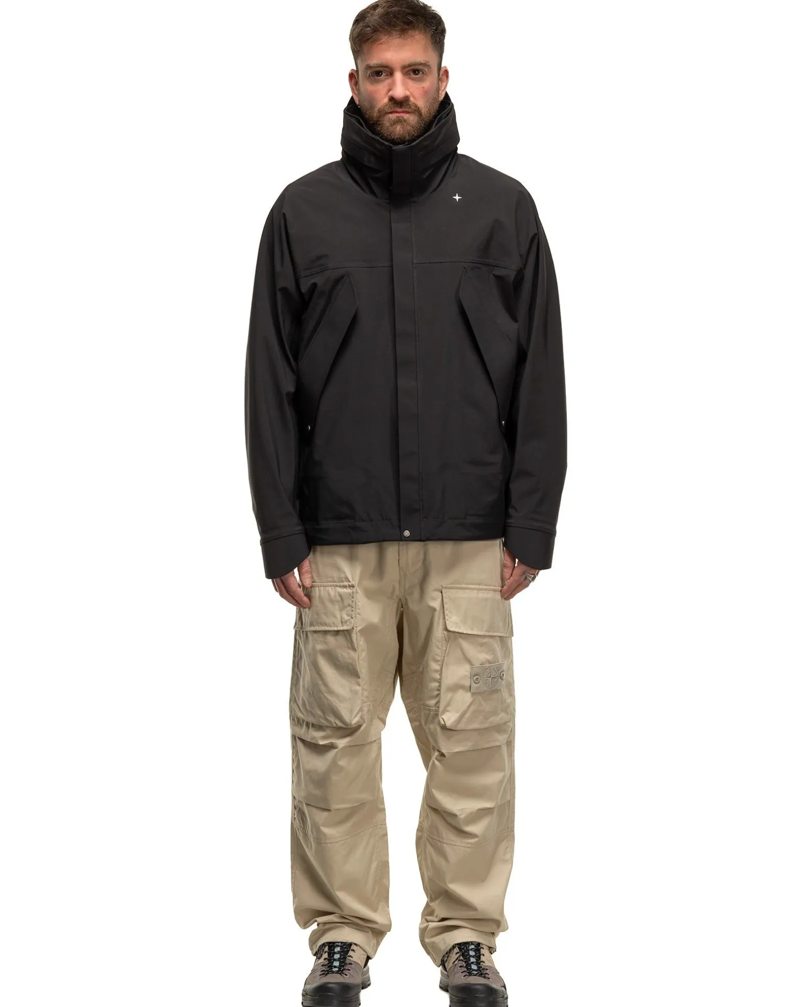 Stellina 3L Nylon Shell Jacket Black
