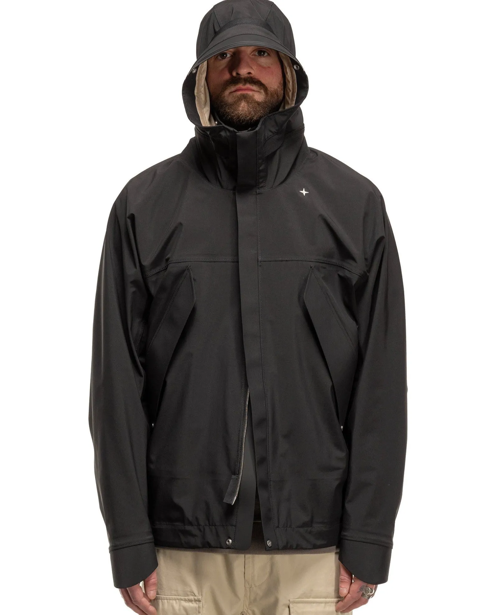 Stellina 3L Nylon Shell Jacket Black